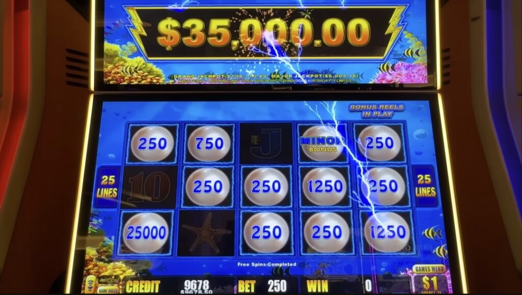 Magic Pearl jackpot