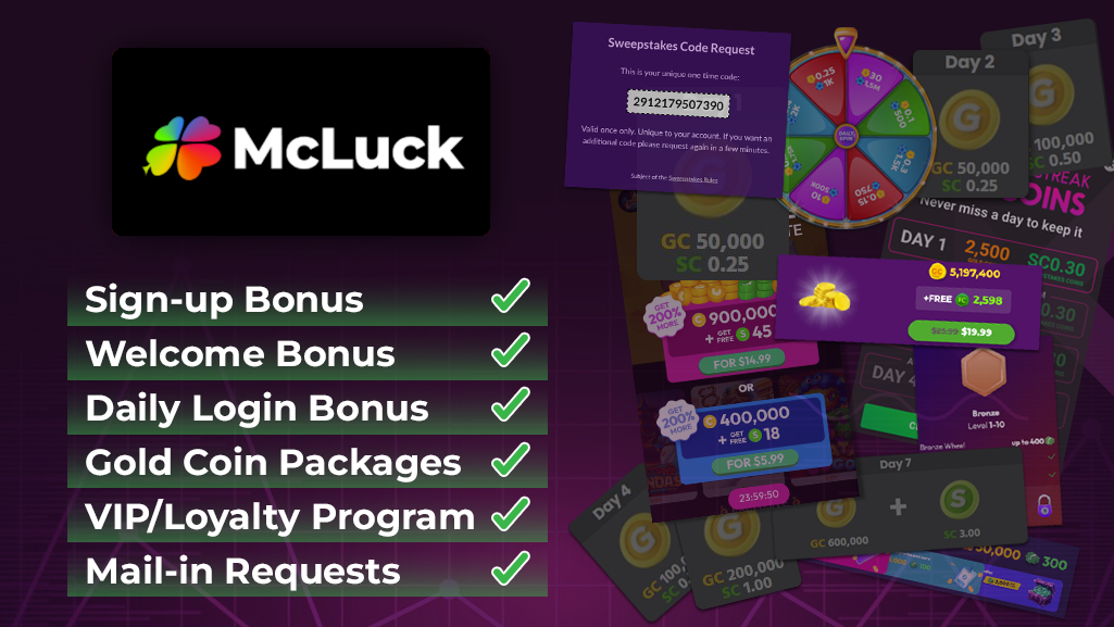Free Coins at McLuck