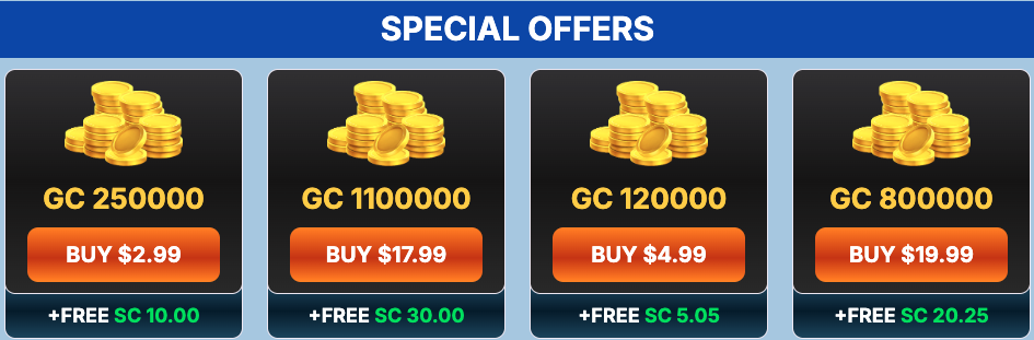 welcome bonus