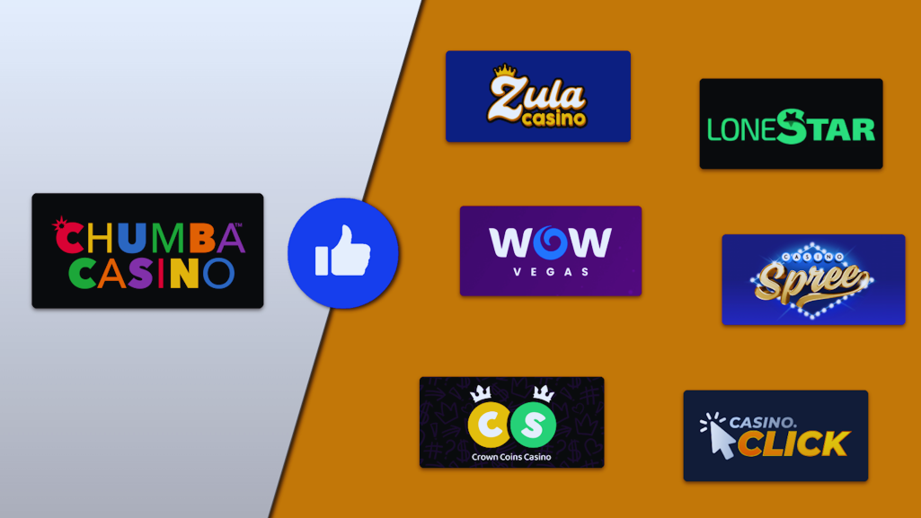Chumba competitor logos