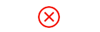 Red x icon