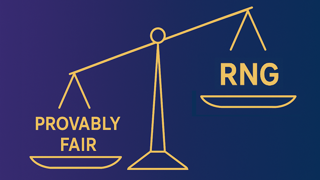 Scale tipped in favor of provably fair.