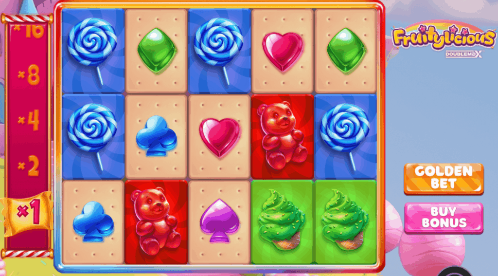 Fruitylicious DoubleMax™ slots game screen