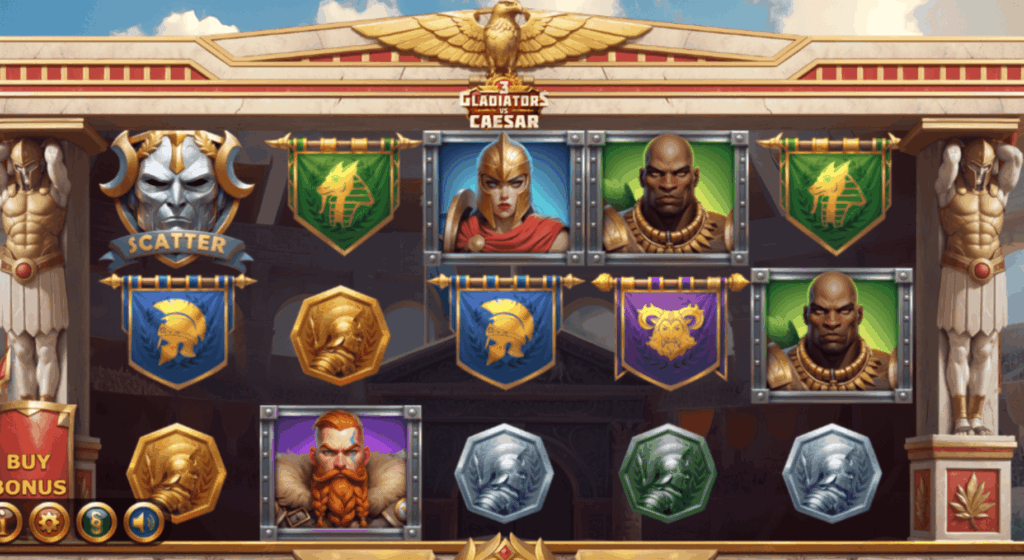 Gladiators Vs Caesar game image