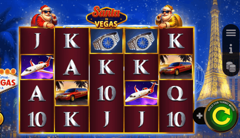 Santa in Vegas game image