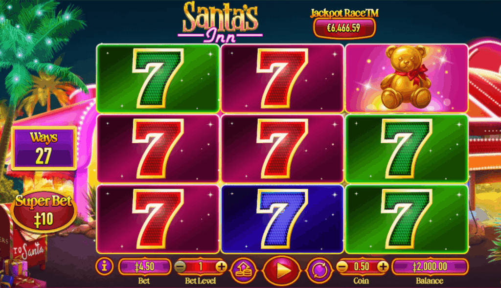 Santa's Inn slot game