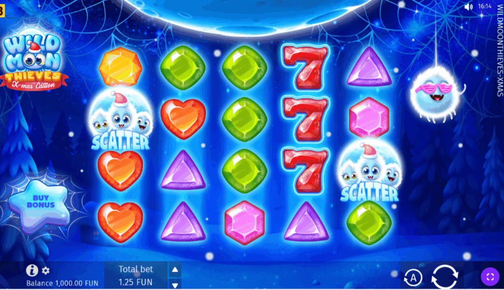 Wild Moon Thieves: Xmas Edition game screen