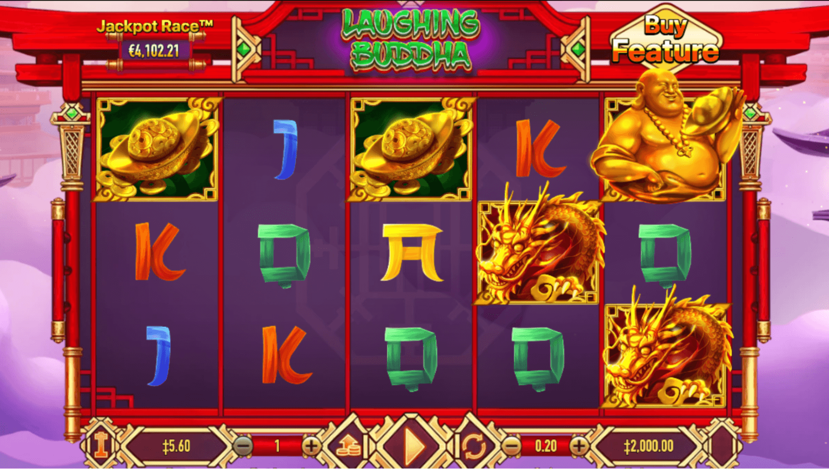 Laughing Buddha game screen