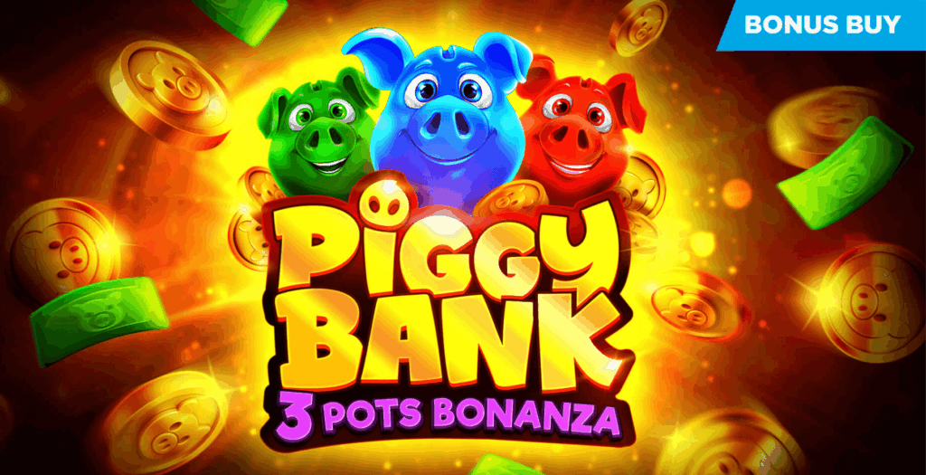 Piggy Bank 3 Pots Bonanza promotional graphic