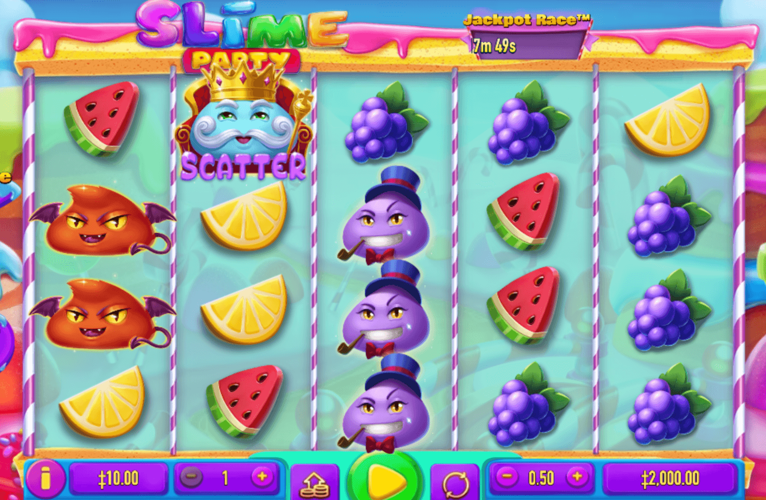 Slime Party slot game