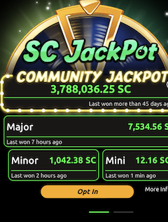 Jackpota SC community jackpot